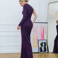 One-Shoulder Maxi Dress