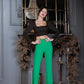 High Waist Flared Pants