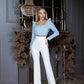 High Waist Flared Pants