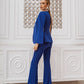 Slit Sleeve Suit 2-Piece