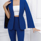 Slit Sleeve Suit 2-Piece