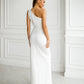 One-Shoulder Cut-Out Maxi Dress