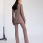 Classic 2-Piece Suit With Flared Trousers