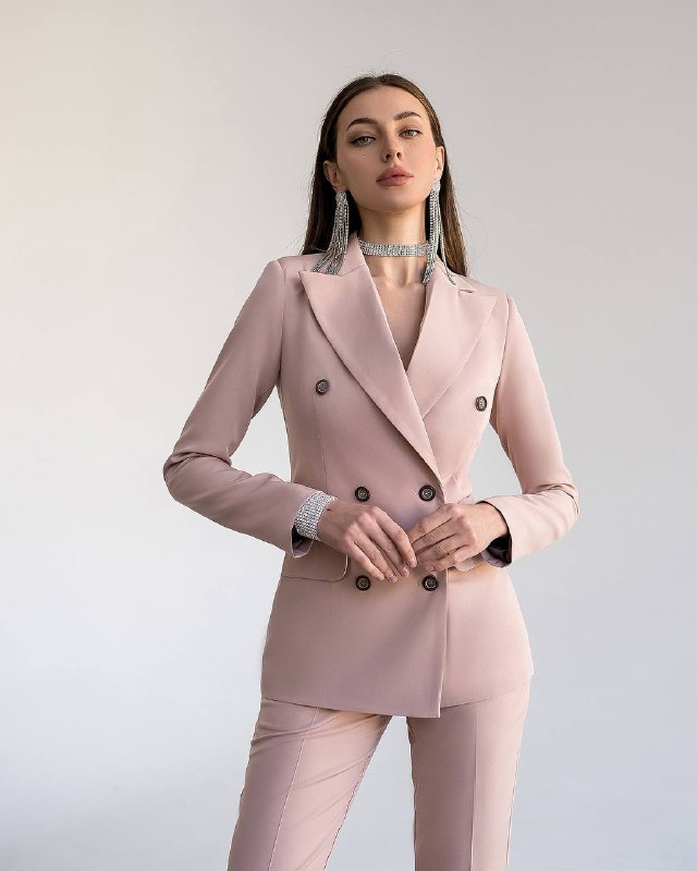 Double Breasted Suit 2-Piece