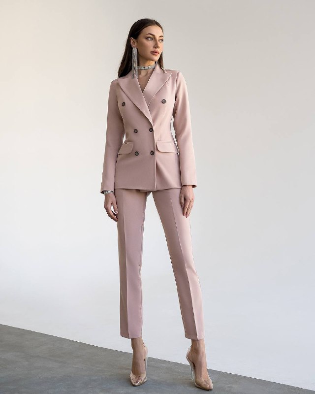 Double Breasted Suit 2-Piece