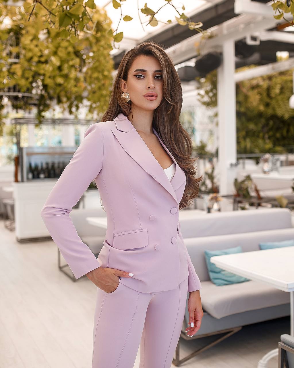 Double Breasted Suit 2-Piece