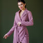 Wrap Long Sleeve Mini Dress