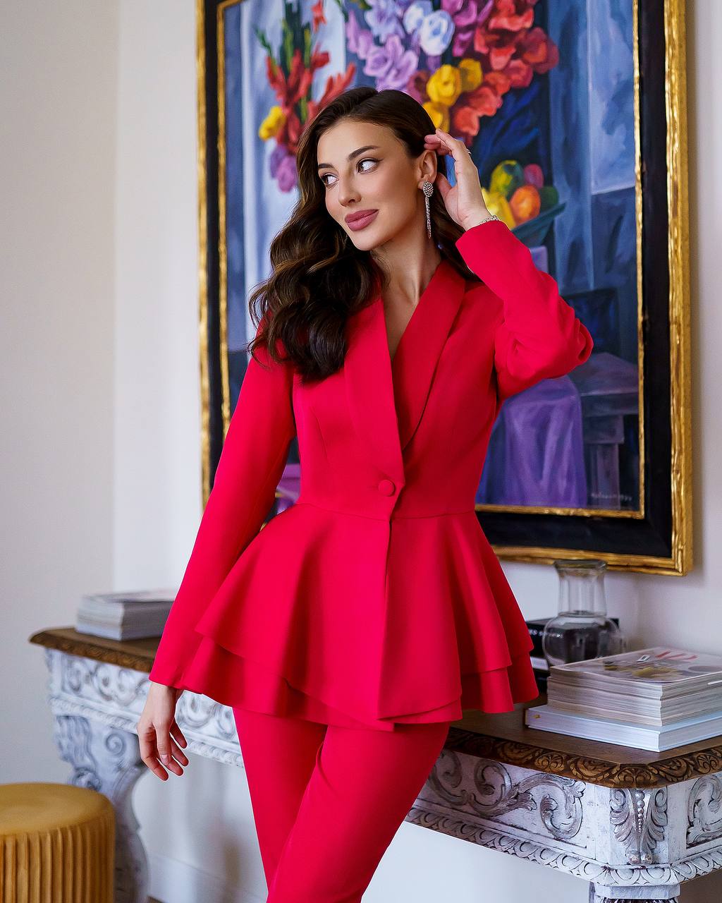 Trouser 2-Piece Suit With Basque