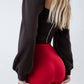 Sweetheart Puff-Sleeve Blouse