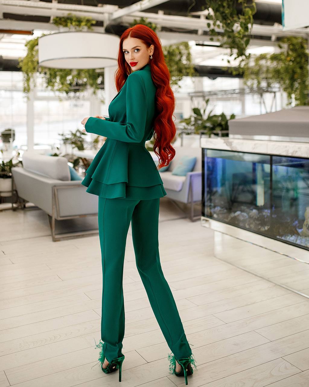 Trouser 2-Piece Suit With Basque