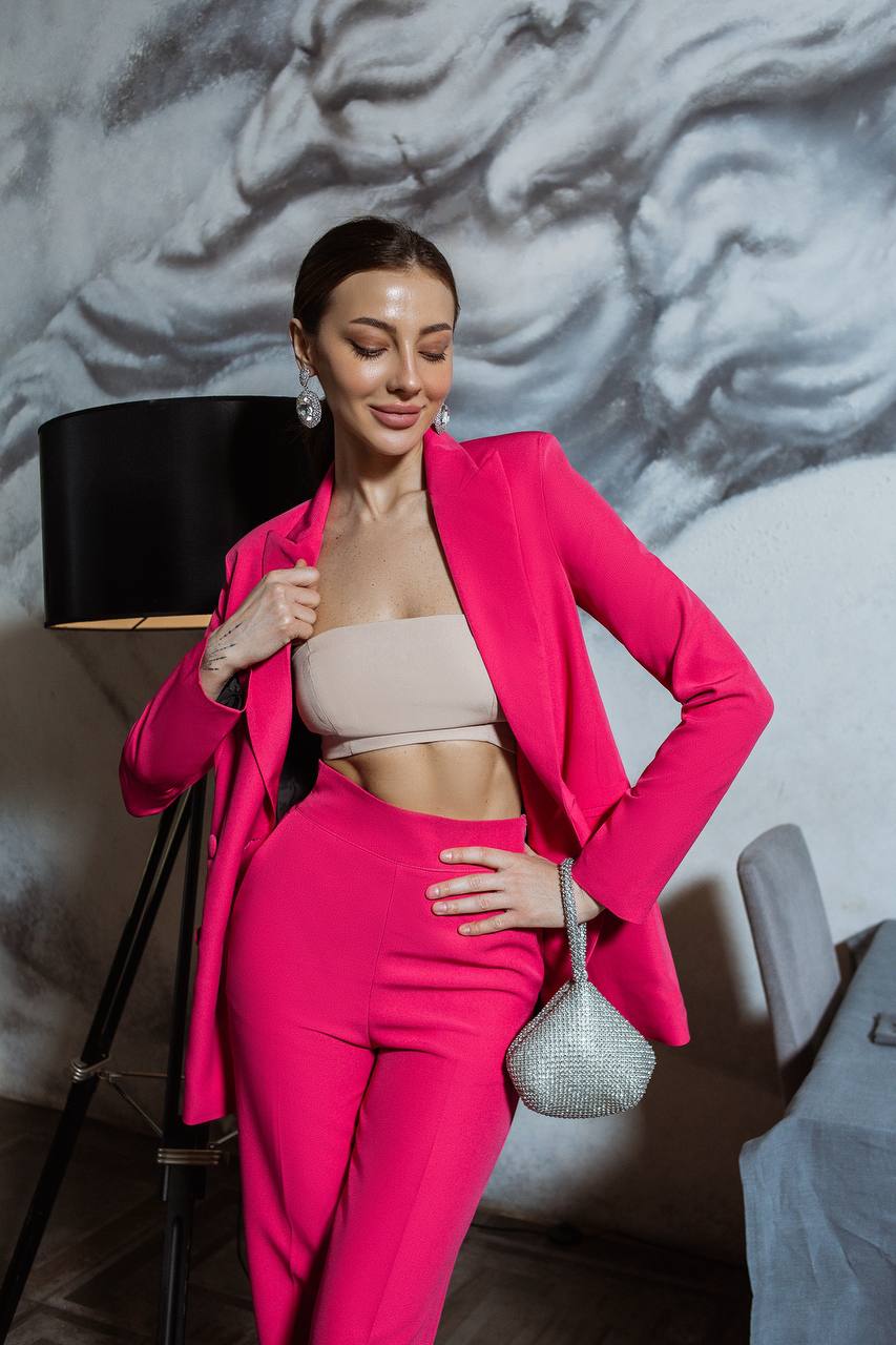Alexa Formal Crop Top