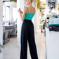 Satin Strappy Sweetheart Top