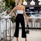 High Waist Pocketed Сulottes Pants