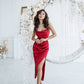 Satin Midi Dress