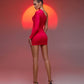 One-Shoulder Mini Dress