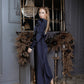 Puff Sleeve Wrap Dress