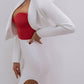 Crop Jacket Skirt Suit 2-Piece