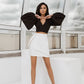 White Mini Skirt