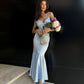 V-neck Satin Slip Dress