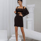 Crop Jacket Skirt Suit 3-Piece