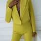 Crop Jacket Suit 2-Piece