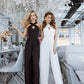 Cross-Neck Sleeveless Jumpsuit