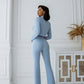 Crop Jacket Suit 2-Piece