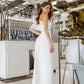 Alexa Evening One-Shoulder Gown Suit