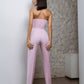 V-neck Sleeveless Jumpsuit