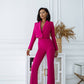 Crop Jacket Suit 2-Piece